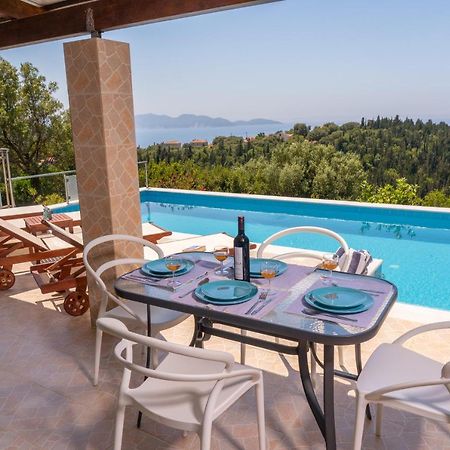 Stone Villa Eriphyle ,Private Witn Sunset View Fiskardo Exterior photo