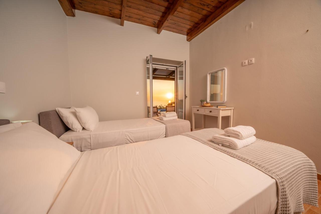 Stone Villa Eriphyle ,Private Witn Sunset View Fiskardo Exterior photo