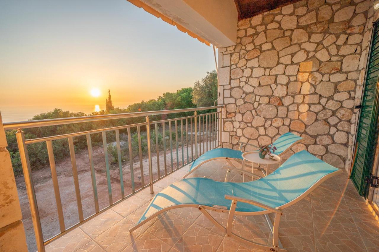 Stone Villa Eriphyle ,Private Witn Sunset View Fiskardo Exterior photo