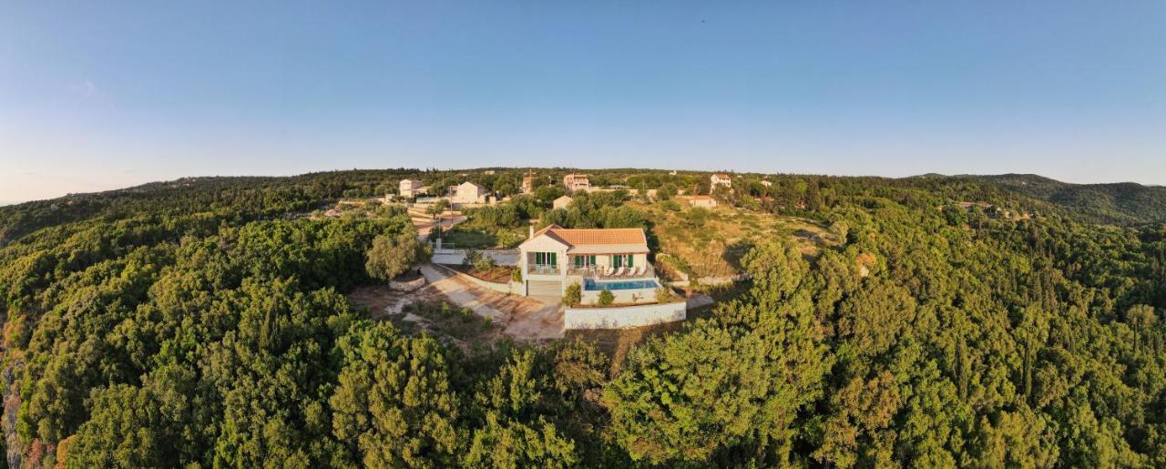 Stone Villa Eriphyle ,Private Witn Sunset View Fiskardo Exterior photo